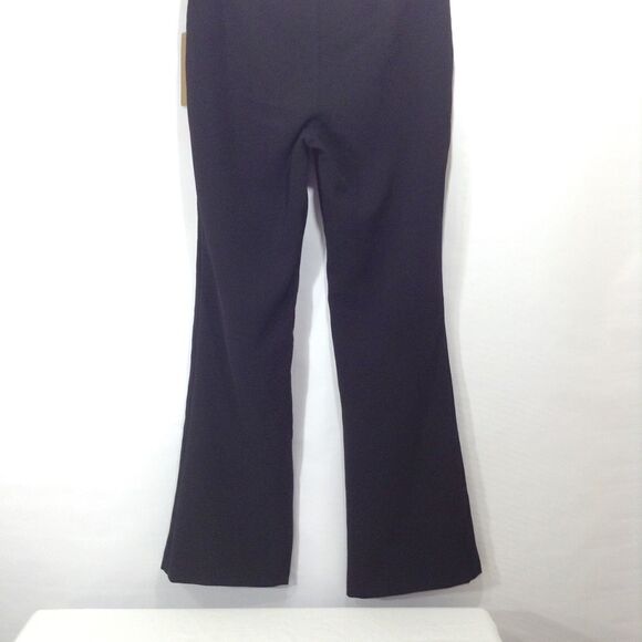 Donna Karan Black High Waist Flare Leg Trousers Size 12 New With Tag - Picture 3 of 5